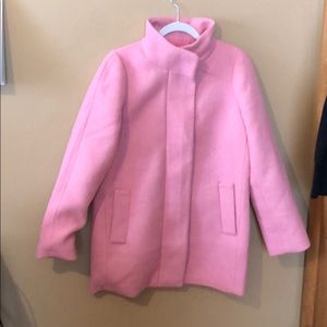 J Crew Pink Car Coat
